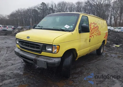 1999 Ford E-250 Commercial z USA, uszkodzony, nr VIN 1FTNE2421XHB41623